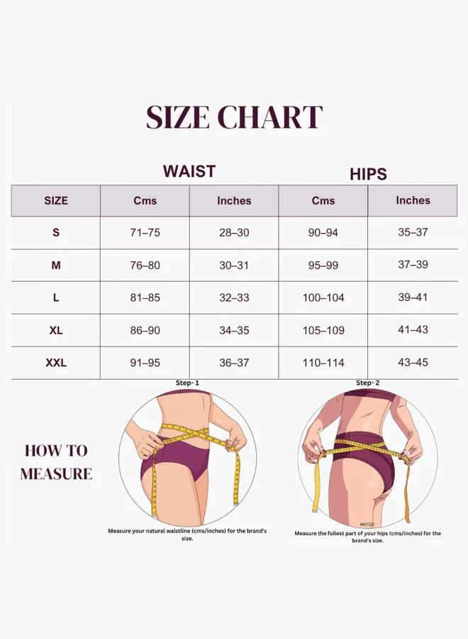 مونس آند مارس عبوة من  - سراويل داخلية نسائية مريحة سادة كاملة